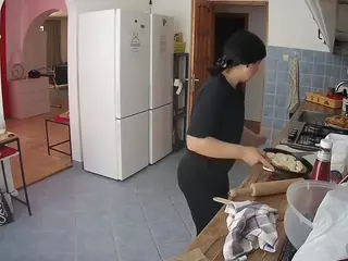 Julmodels Kitchen's Live Sex Cam Show