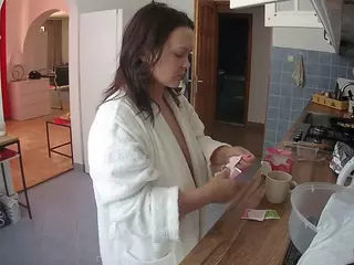 Julmodels Kitchen's Live Sex Cam Show