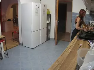 Julmodels Kitchen's Live Sex Cam Show