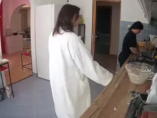 Julmodels Kitchen's Live Sex Cam Show