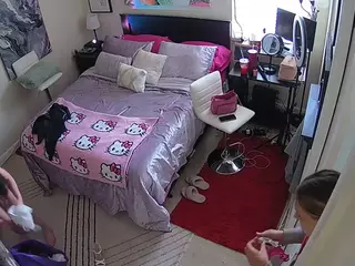 The Horny Hostel - Bedroom 2's Live Sex Cam Show