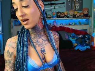 Live cam show with Ari The Don
