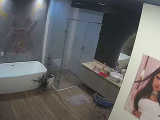 Casa Salsa Bathroom 4's Live Sex Cam Show
