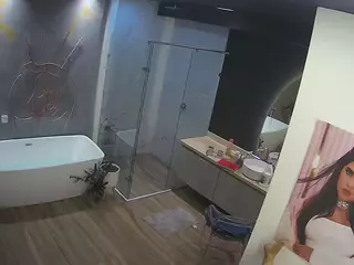 Casa Salsa Bathroom 4's Live Sex Cam Show