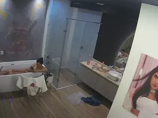Casa Salsa Bathroom 4's Live Sex Cam Show