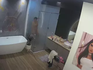 Casa Salsa Bathroom 4's Live Sex Cam Show