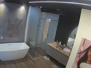 Casa Salsa Bathroom 4's Live Sex Cam Show