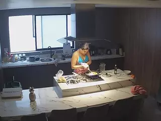 Casa Salsa Kitchen's Live Sex Cam Show