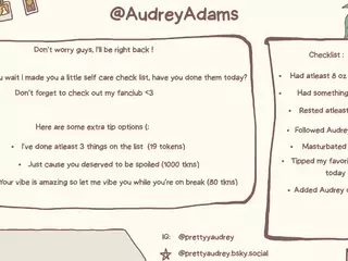 Pretty Audrey's Live Sex Cam Show
