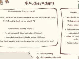 Pretty Audrey's Live Sex Cam Show