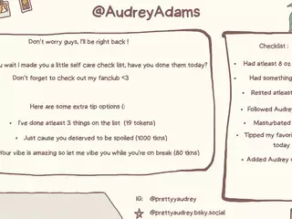 Pretty Audrey's Live Sex Cam Show
