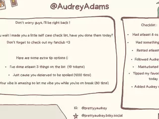 Pretty Audrey's Live Sex Cam Show