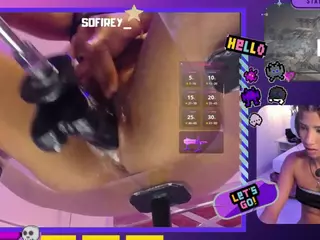 SofiRey's Live Sex Cam Show