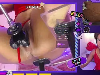 SofiRey's Live Sex Cam Show