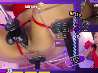 SofiRey's Live Sex Cam Show
