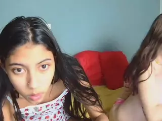 Strawberry and my 18yo friends's Live Sex Cam Show