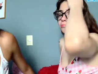 Strawberry and my 18yo friends's Live Sex Cam Show