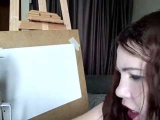 Live cam show with Flora