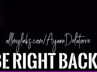 Ayana Delatorre's Live Sex Cam Show