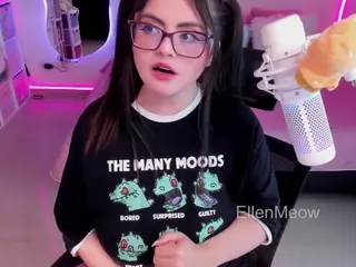 Ellen Meow's Live Sex Cam Show
