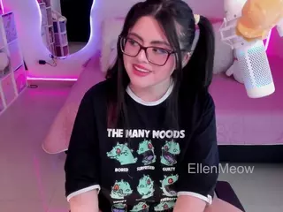 Ellen Meow's Live Sex Cam Show