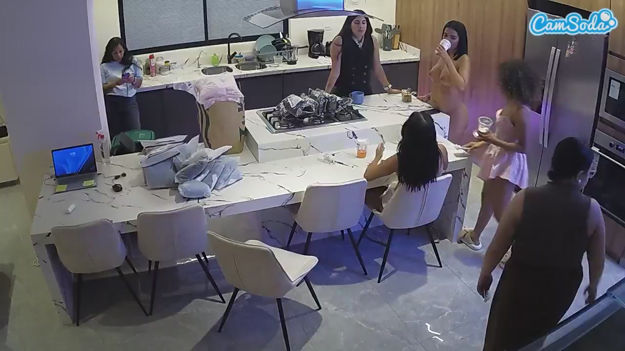 Casa Salsa Kitchen Nude on Cam