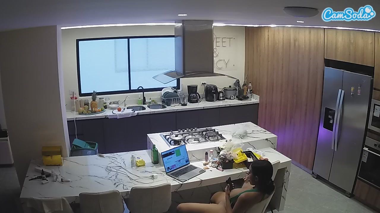 Casa Salsa Kitchen Nude on Cam