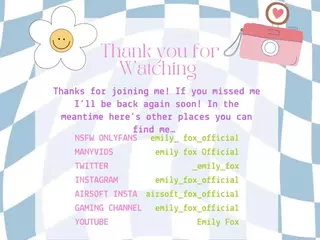 emilyfoxxx's Live Sex Cam Show