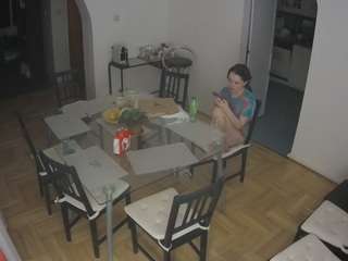 voyeurcam-julmodels-dining Nude 18 Models camsoda