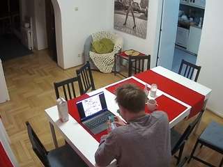 voyeurcam-julmodels-dining, female webcam model,  years old, on live webcam
