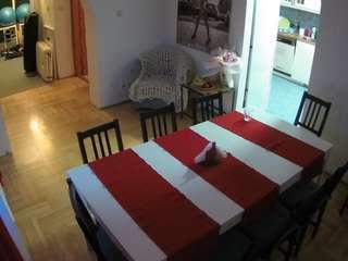 このモデルは現在ライブ中です。 voyeurcam-julmodels-dining