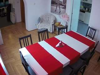 यह मॉडल अभी लाइव है. voyeurcam-julmodels-dining