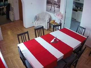 Este modelo está en vivo ahora. voyeurcam-julmodels-dining