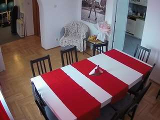 यह मॉडल अभी लाइव है. voyeurcam-julmodels-dining