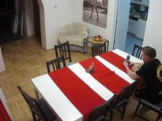 Julmodels Dining Room live cam — flashing, hidden, hidden cam