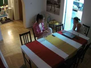 voyeurcam-julmodels-dining Sex Cam Show