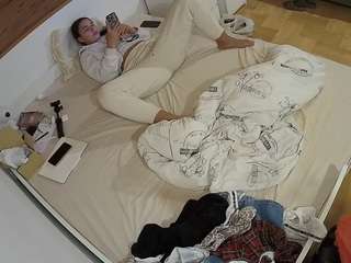 voyeurcam-julmodels-greybed-1 from camsoda