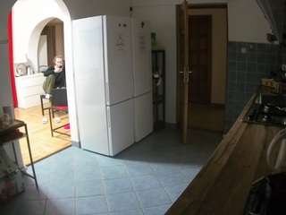 voyeurcam-julmodels-kitchen webcam model