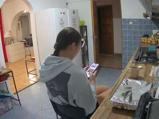 voyeurcam-julmodels-kitchen webcam model