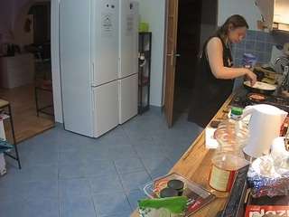 voyeurcam-julmodels-kitchen webcam model