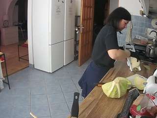 voyeurcam-julmodels-kitchen, female webcam model,  years old, on live webcam