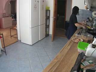 voyeurcam-julmodels-kitchen webcam model