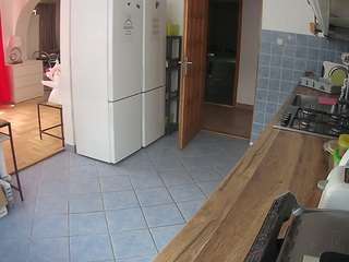 This model is live right now. voyeurcam-julmodels-kitchen