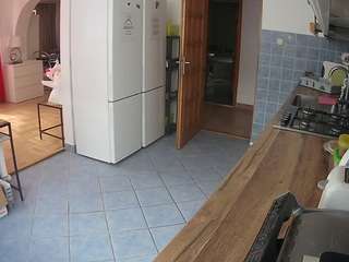 This model is live right now. voyeurcam-julmodels-kitchen