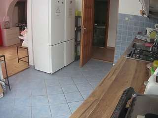 This model is live right now. voyeurcam-julmodels-kitchen