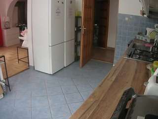 This model is live right now. voyeurcam-julmodels-kitchen
