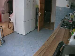 This model is live right now. voyeurcam-julmodels-kitchen
