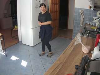 voyeurcam-julmodels-kitchen Sex Cam Show