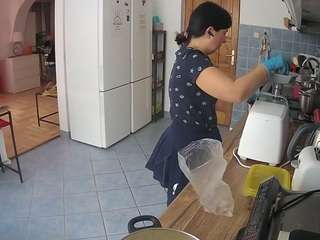 voyeurcam-julmodels-kitchen Sex Cam Show