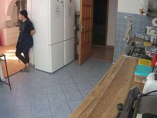voyeurcam-julmodels-kitchen Sex Cam Show